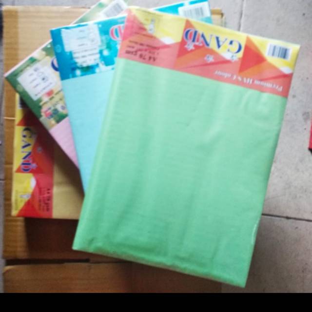 

Kertas Warna a4 Gand per 100lembar