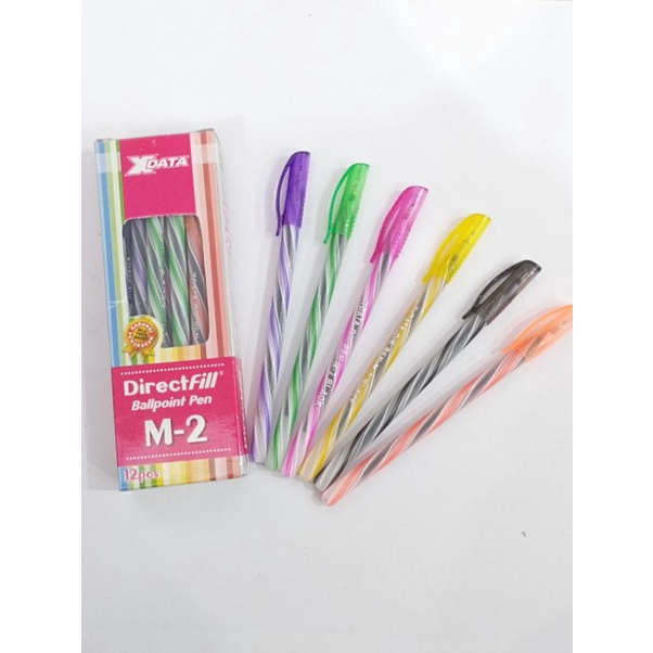 (Pack) Bulpen/ Pulpen/ Bolpen Lilin Ulir XData / X-Data / X Data M2