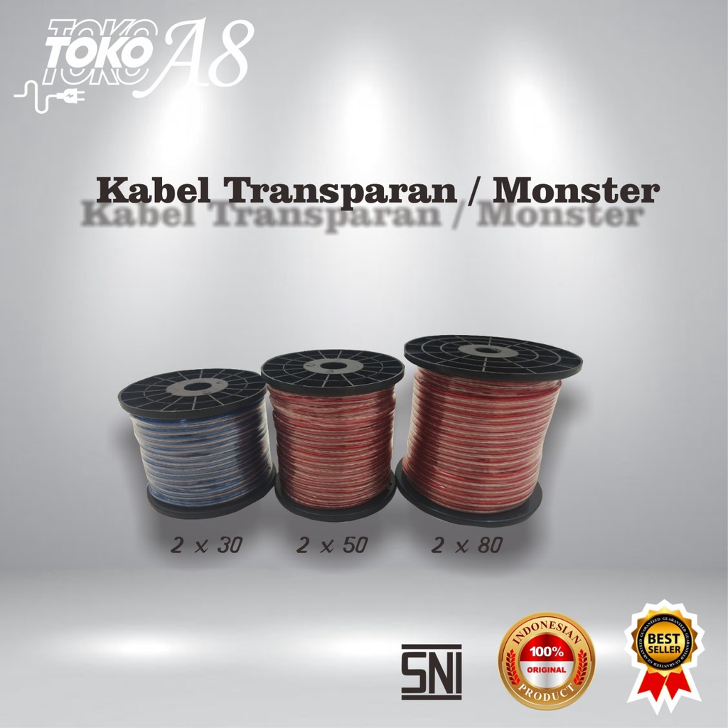 Kabel Transparan / Monster