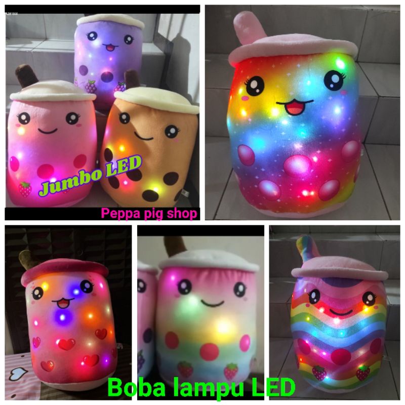 Boneka boba Lampu LED ukuran jumbo galon
