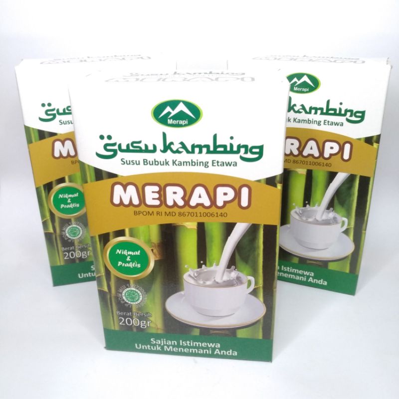 

MERAPI/susu bubuk kambing etawa merapi 200g