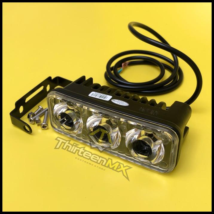Lampu Tembak Sorot Led 3 Titik Mata Rtd Trail Klx Crf Wr 155 150