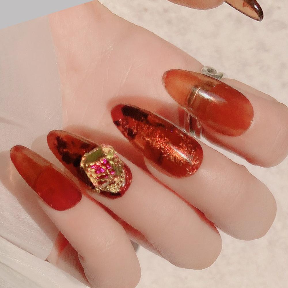 Mxbeauty 10 Pcs Ornamen Berlian Imitasi Kristal 3D Untuk Dekorasi Nail Art