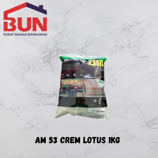AM 53 Pengisi Nat Keramik Cream Lotus Semen Oker / Nat / Tile Grout
