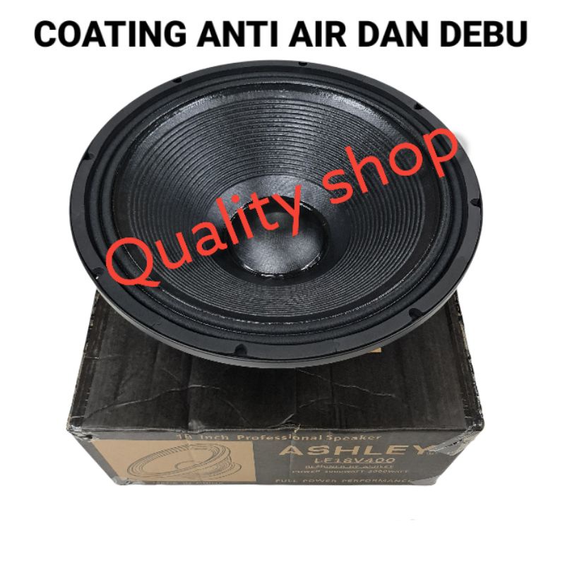 COMPONEN SPEAKER ASHLEY LF18V400/GTLAB 18G550 18 INCH VOICE COIL 4 INCH ORIGINAL