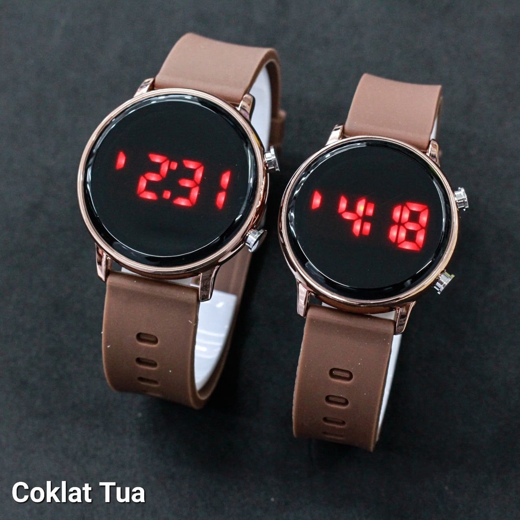 JAM TANGAN FASHION CEWEK/COWOK LEDWATCH JINSHENGSI COUPLE  SERIES JSS-3415/JAM TANGAN FASHION CEWEK/