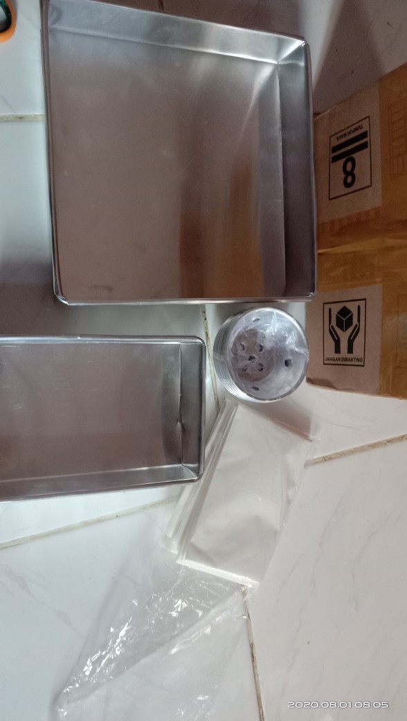 Loyang Brownies Mini Almunium