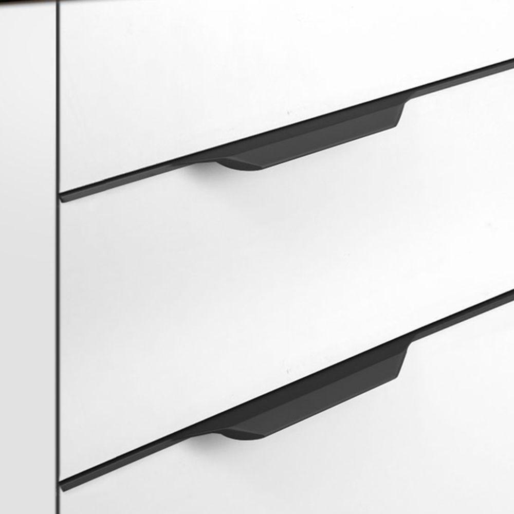 Nanas Hidden Door Handle Modern Cabinet Aluminium Alloy Lemari Pakaian Lemari