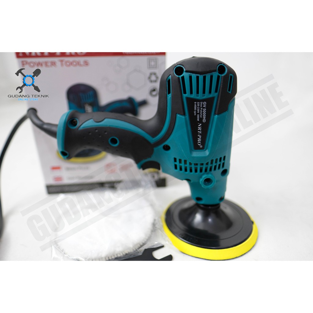 Mesin Poles Mobil 5 Inch NRT-PRO GV5000HD Mesin Polisher