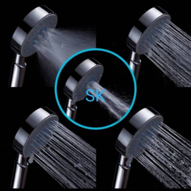 BY 1 GET 1 PAKET Hand Shower Kamar Mandi Gratis Kran Cabang 2 Lobang - Shower Mandi Komplit Bagus