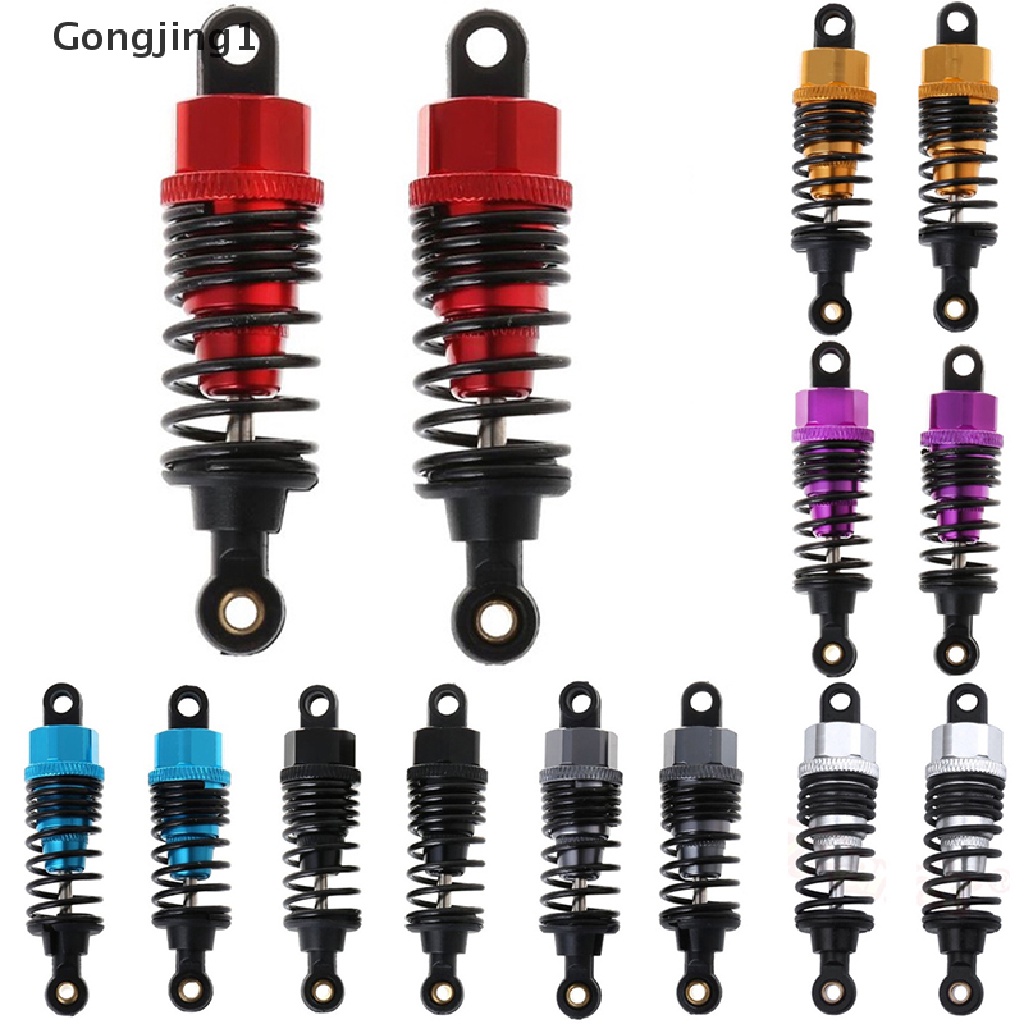 Gongjing1 2Pcs Mainan Mobil RC 02002 HSP 102004 Shock absorber Bahan alloy Untuk RC 1 / 10 drift Part Mobil