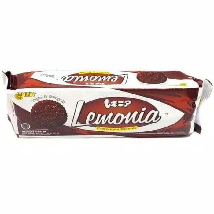 Nissin Lemonia 130 gram coklat / coconut / lemon