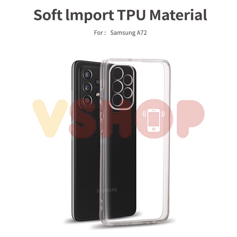 SOFTCASE TRANSPARAN SAMSUNG A72 PREMIUM CLEAR SOFT CASE