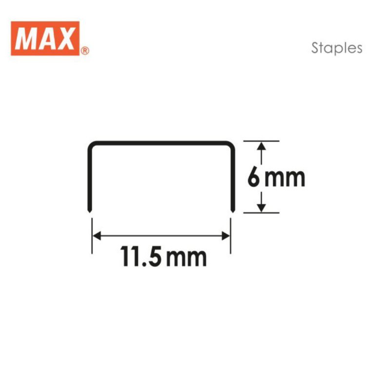 

MAX Staples No.3-1M