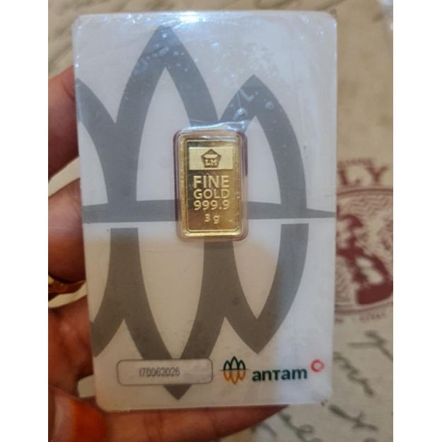 Antam 3gram certy eye (baru) Redmark 2022