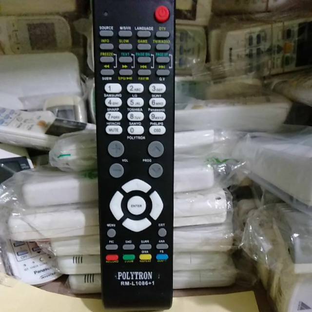 REMOTE REMOT TV POLYTRON LCD LED CINIMAX 81F046