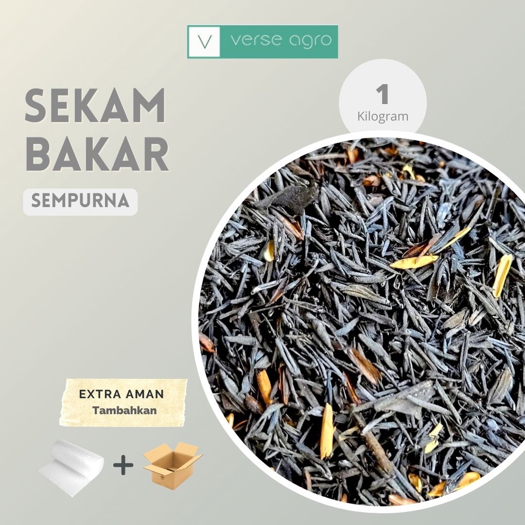 Jual Verse Farm Media Tanam Sekam Padi Bakar Berat Paket Kg Liter Shopee Indonesia