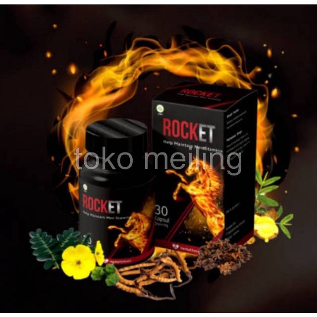 ROCKET OBAT KUAT PRIA 100% ORIGINAL AMPUH PENAMBAH STAMINA