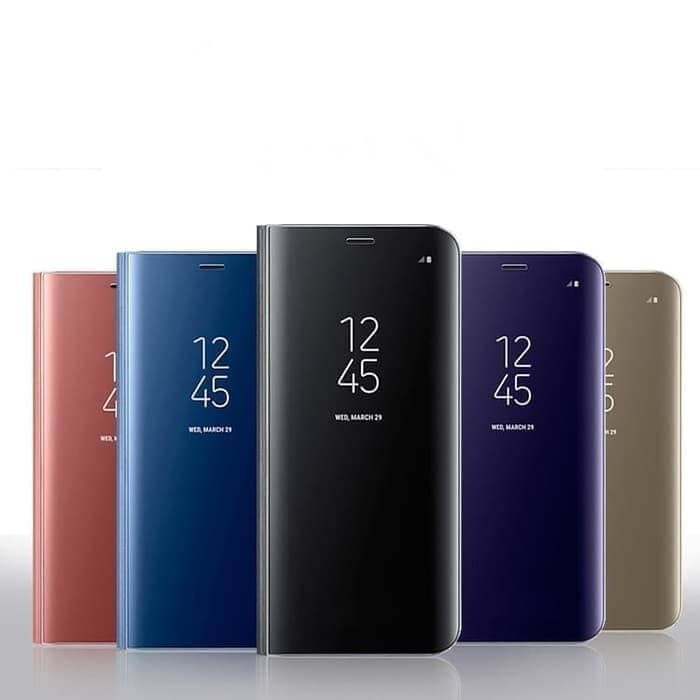 Oppo reno 3 Clear view standing cover case