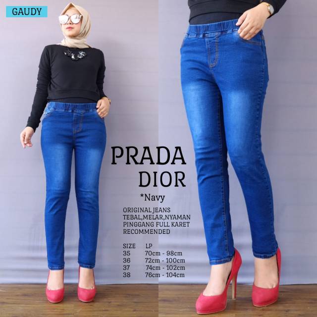 PRADA DIOR JEANS Size Jumbo