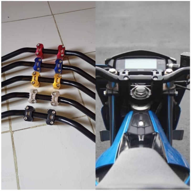 Setang Stir Stang Yamaha Rzr Pnp Gl Mega Pro Gl max Satria Fu Vixion Cb150r Rx King Cb Lengkap ninja