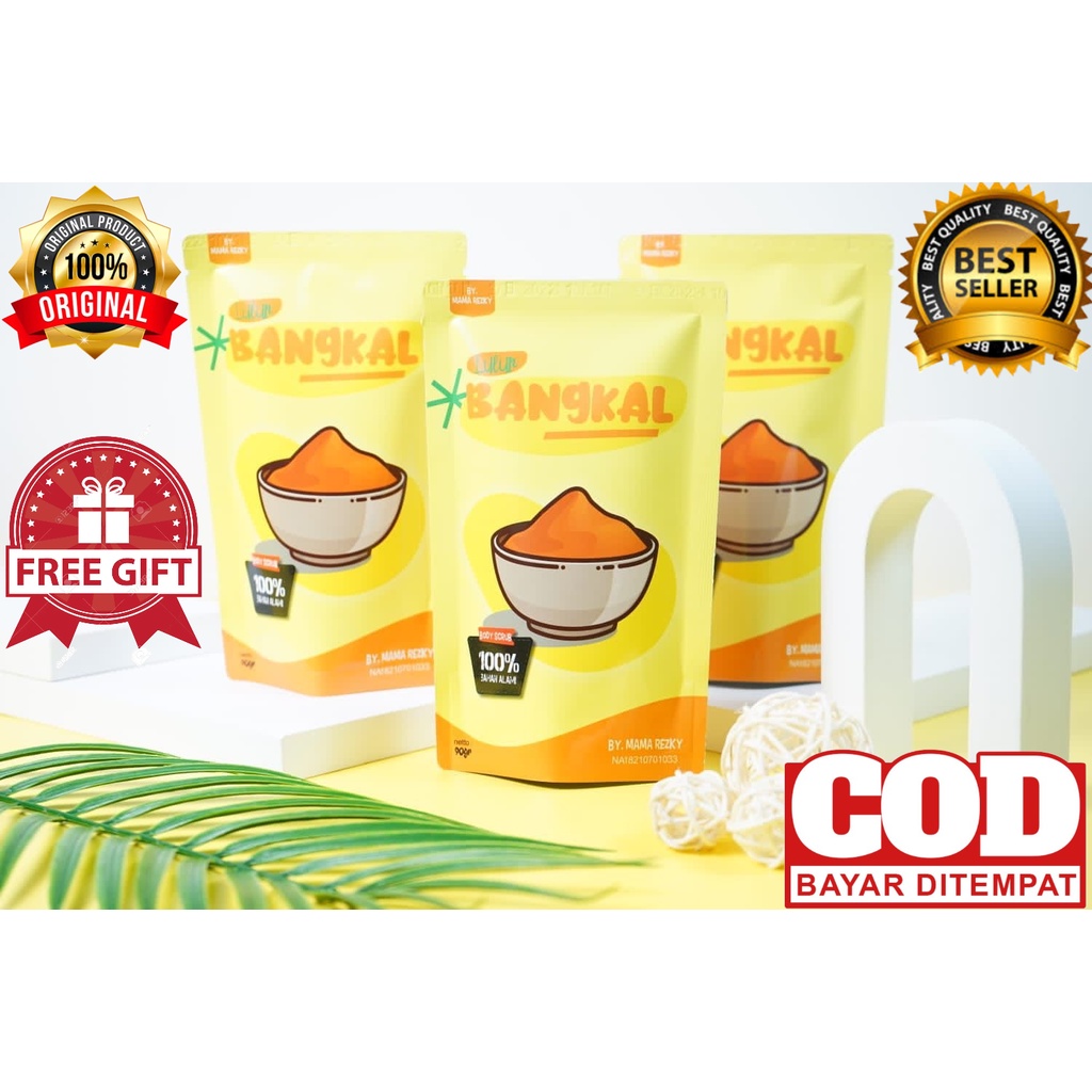 [FREE MINI GOLD] LULUR REMPAH KAYU BANGKAL ASLI KALIMANTAN by mama rezky / tiktok viral / lulur remp