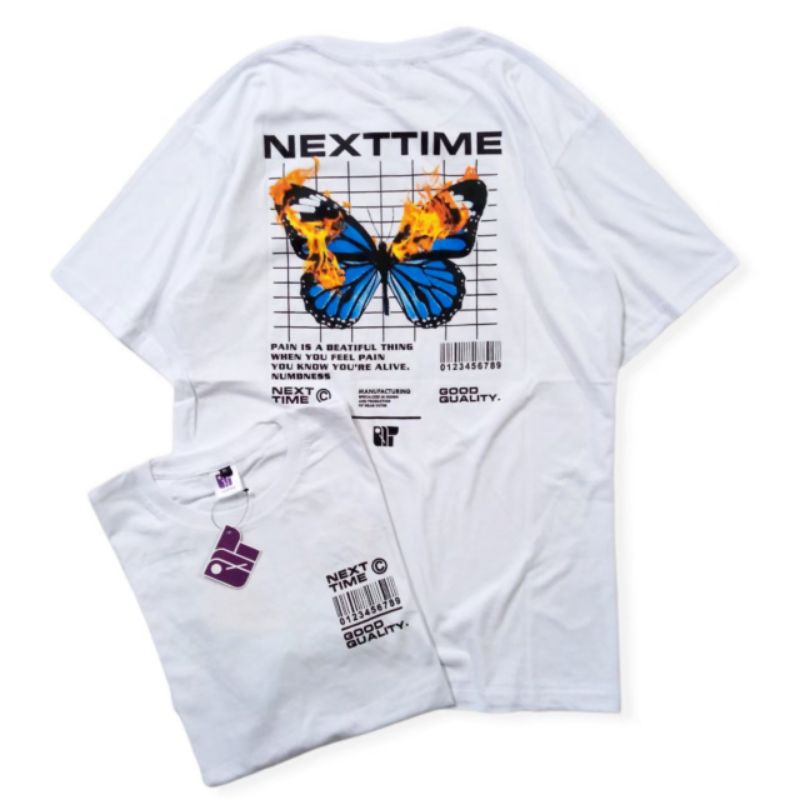 KAOS DISTRO ORIGINAL SEVENKEY x NEXTTIME TSHIRT STREETWEAR KAOS DISTRO PRIA KAOS PRIA