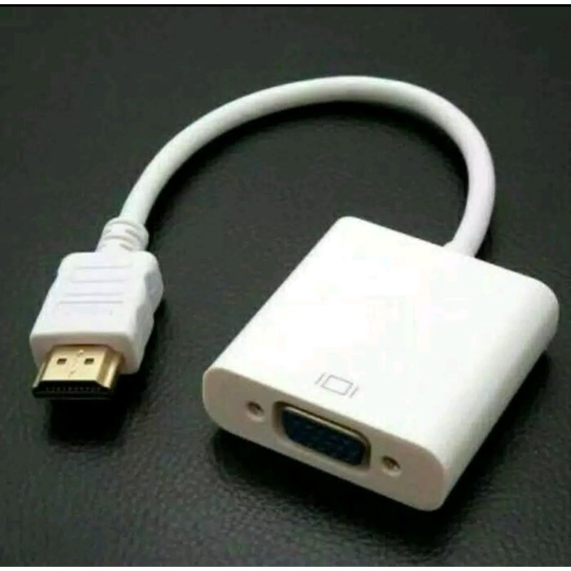 Kabel HDMI TO VGA HDMI MALE TO VGA FEMALE CONVERTER adapter converter hdmi to vga