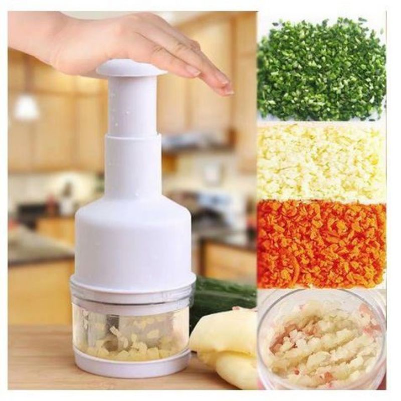 Vegetable Onion Garlic Chopper Pencacah Bawang Sayur/ Alat Pencincang Bawang Manual Tanpa listrik