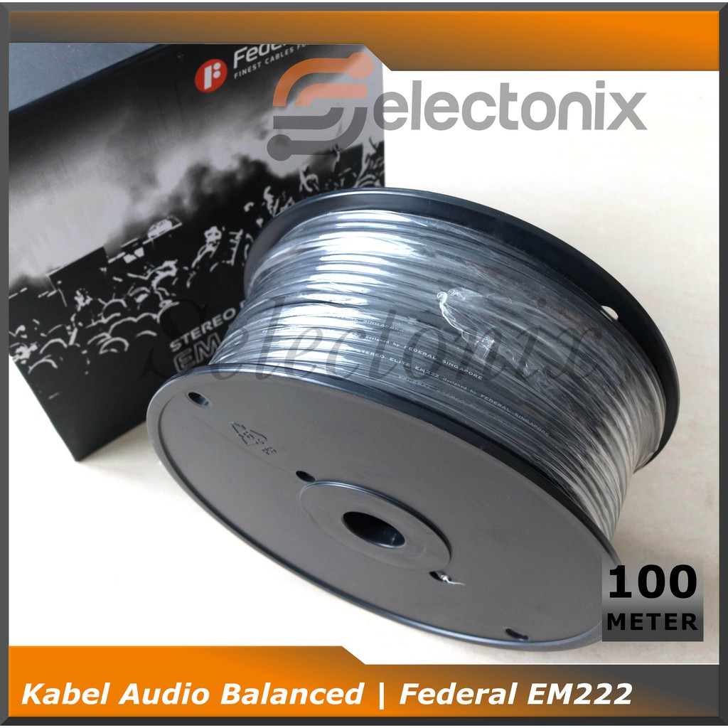 Kabel Audio Balanced | Federal Stereo Elite EM222 [100m]