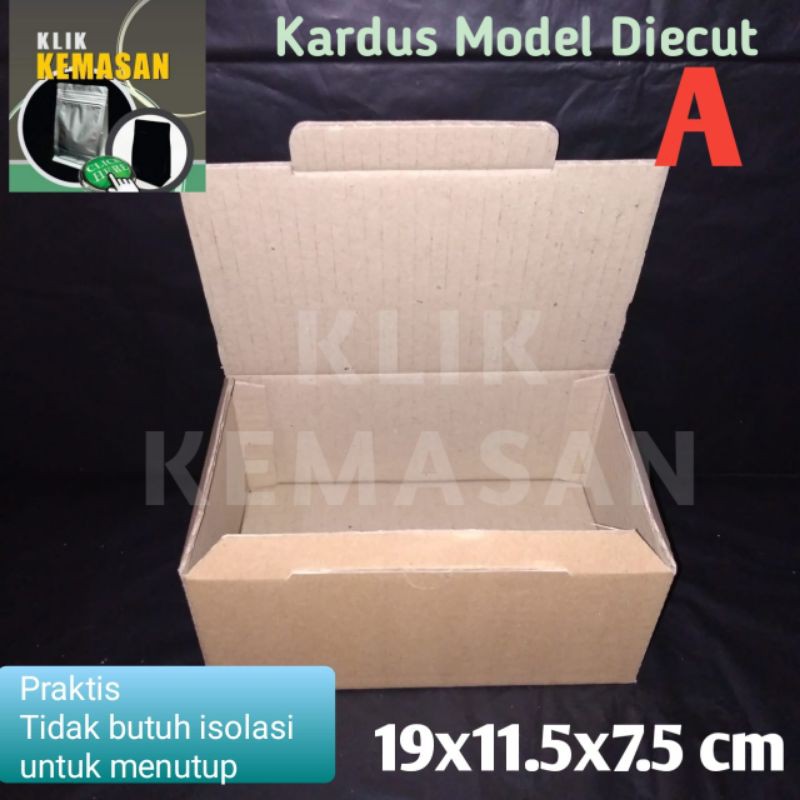 

KARDUS A COKLAT KOTAK KARTON BOX DUS SEPATU POLOS PACKING HP AKSESORIS