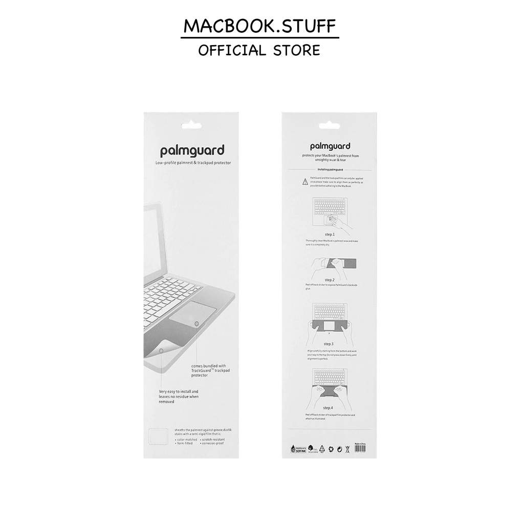 Palmguard PALM GUARD REST STICKER SKIN PROTECTOR ANTI GORES MACBOOK NEW AIR PRO RETINA TOUCHBAR DVD M1 11 12 13 14 15 16