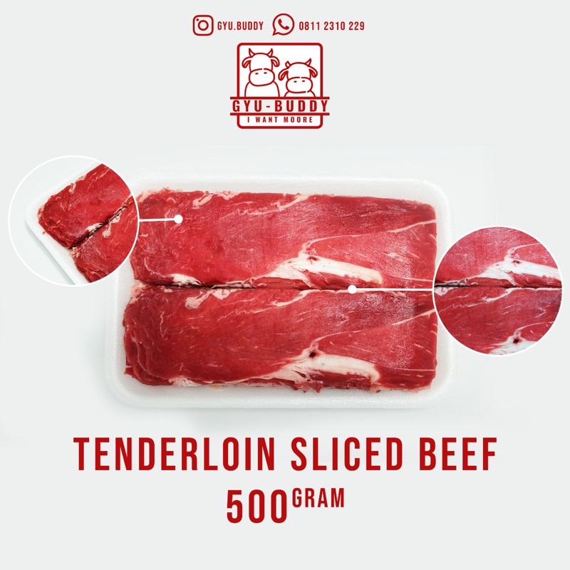 

Tenderloin Sliced Beef