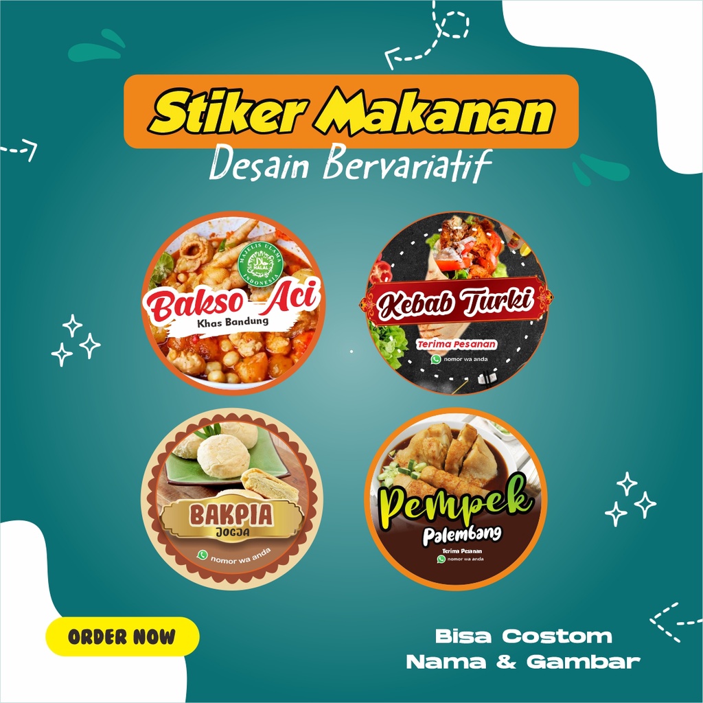

Cetak Stiker Custom Label Kemasan Makanan Langsung Tempel Kualitas Terbaik