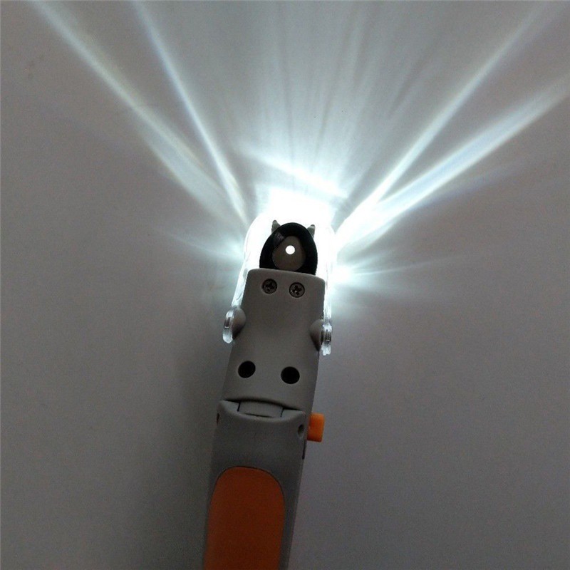 Gunting Kuku Dengan Lampu LED + Pembesaran 5x Untuk Anjing / Kucing