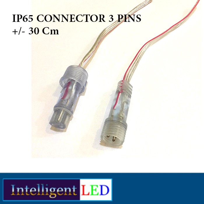 IP65 Waterproof Connector 3 Pins - 30Cm