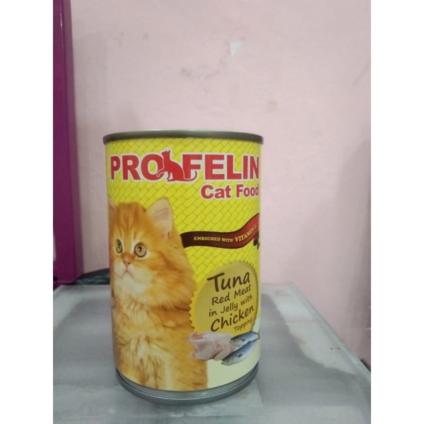 Makanan Kucing Kaleng Profelin 400 gram