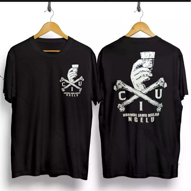 Kaos Distro CIU / Kaos CIU / kaos Gambar CIU / kaos alkohol / kaos minuman CIU