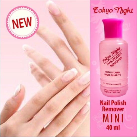 * NCC * Tokyo Night Aseton Penghapus Kutek Cutex Cat Kuku Nail Polish Remover