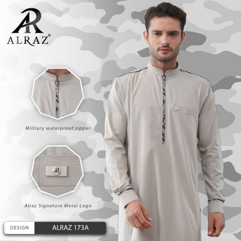 JUBAH ALRAZ DEWASA | JUBAH SAUDI | GAMIS PRIA