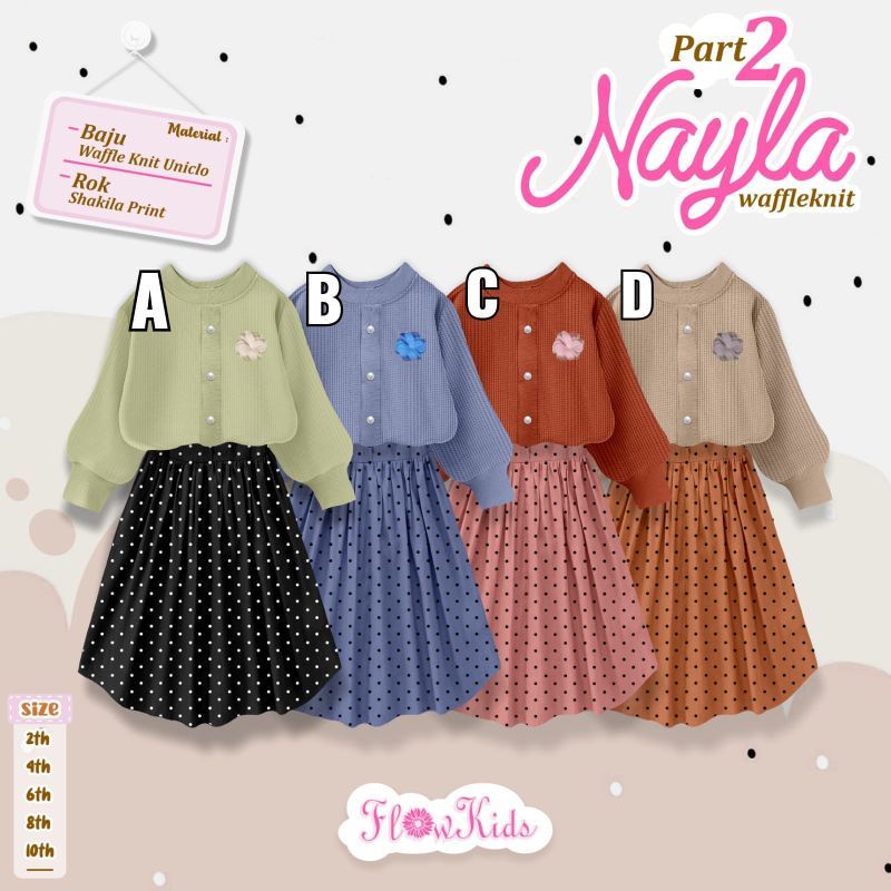 nayla waffleknit flowkids part 2