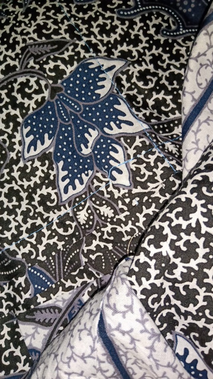 Baju Batik Kemeja Kantor Pria Lengan Panjang Fashion Solo Bw 058