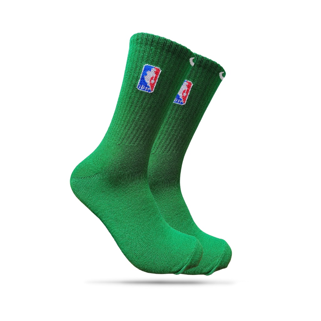 Kaos Kaki Oldschool - Kaos Kaki olahraga Motif NBA Hijau - The Muds Official