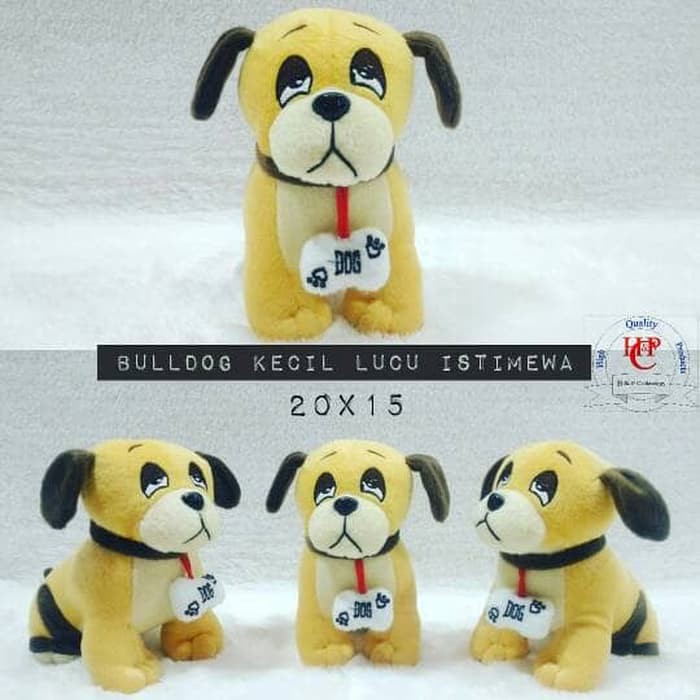 barokah boneka anjing bulldog istimewa