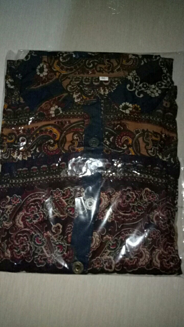 Kemeja Wanita Jumbo Batik  2l 3l 4l 5l