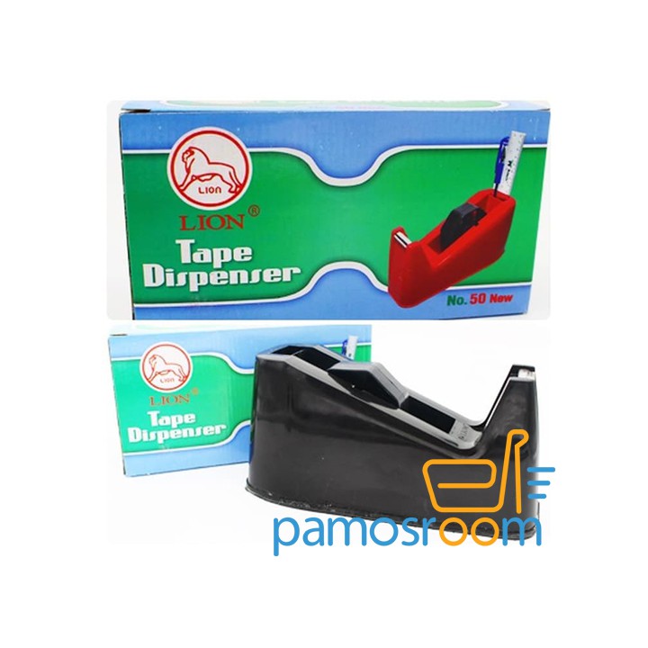 

TAPE DISPENSER LION NO 50 NEW 1 INC / TEMPAT ISOLASI SOLATIP CUTTER