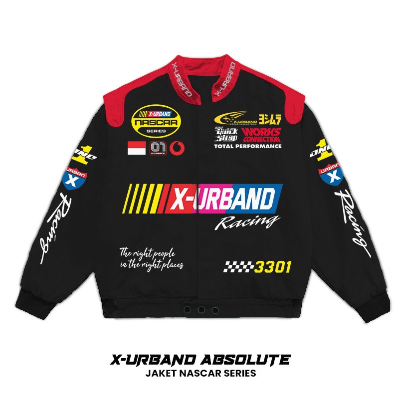 Nascar Jaket Racing / Naskar Jaket X Urband A225