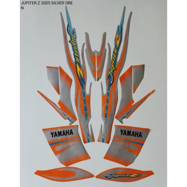 STRIPING JUPITER Z 2005 SILVER OREN