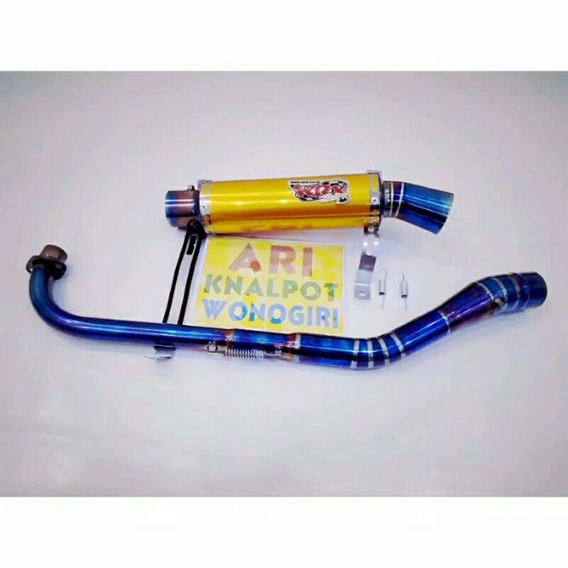 knalpot kidal WRX Silincer gold leher bluemoon Jupiter Z Vega Shogun Supra kharisma smash