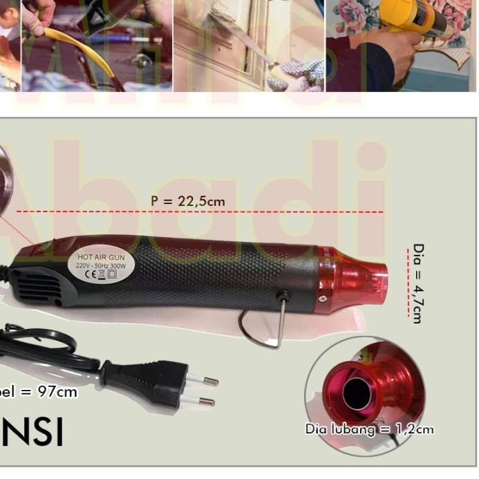 ❃ Mini Heat / Hot Air Gun - Alat Pemanas Portable Multifungsi ♜